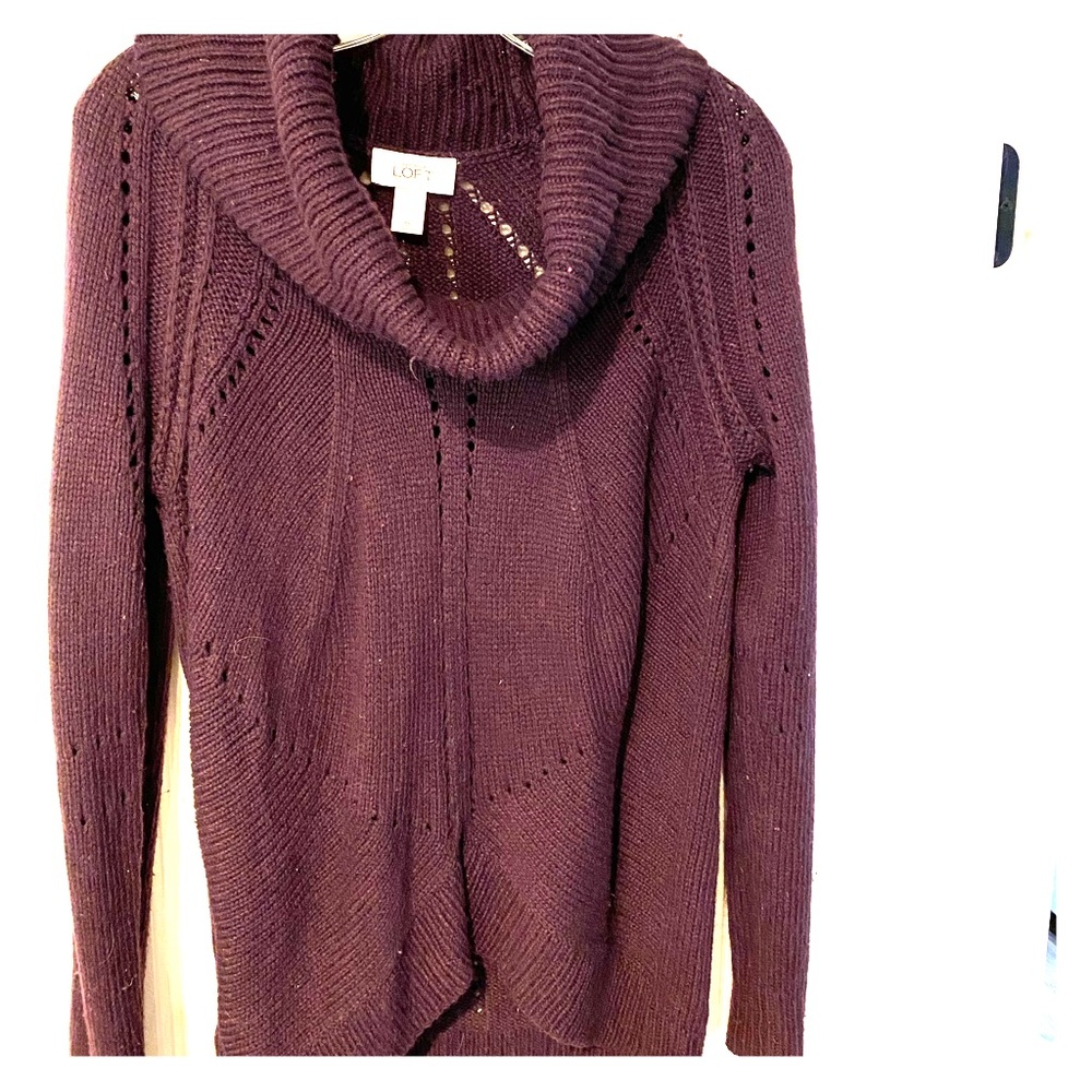 Ann Taylor Loft cowl neck sweater